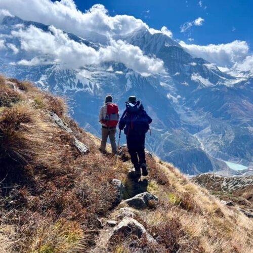 Manaslu – Annapurna Circuit Combined Trek – 22 Days